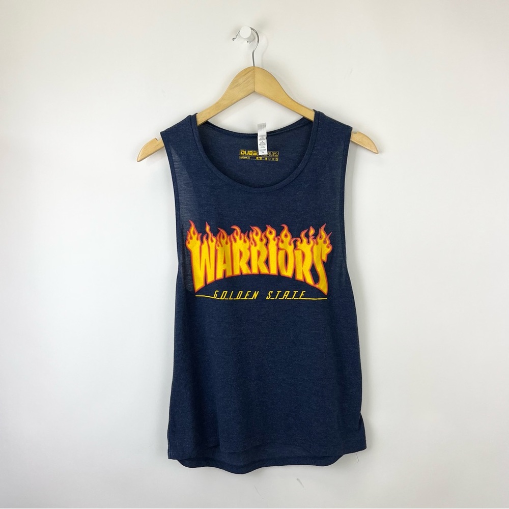 DUBS Pop Up Golden State Warriors Tank Top - Picture 2 of 8
